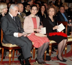 La Reina, acompañada por la ministra de Cultura y el presidente del Tribunal Supremo y del Consejo General del Poder Judicial