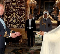 Su Majestad el Rey recibe al Embajador del Reino de Marruecos