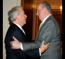 Su Majestad el Rey recibe al ex presidente de Colombia, Andrés Pastrana