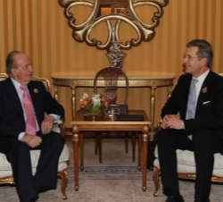 El Rey, con el Presidente de la República Federal de Alemania, Christian Wulff