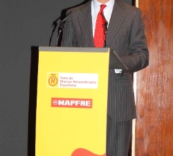 Don Felipe, durante su intervención