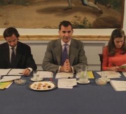 Intervención del Príncipe de Asturias ante la Comisión Delegada