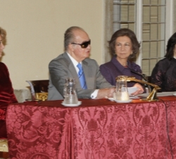 Don Juan Carlos durante su intervención