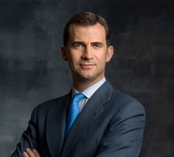 Fotografía oficial de Su Majestad el Rey Don Felipe VI