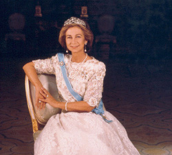 Fotografía oficial de S.M. la Reina