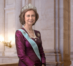 Fotografía oficial de S.M. la Reina