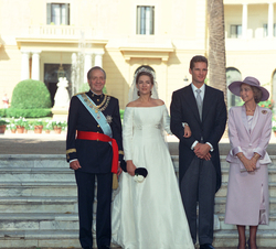 Wedding of HRH Infanta Cristina with Iñaki Urdangarin 