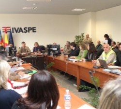 Reunión de trabajo en el Instituto Valenciano de Seguridad Pública y Emergencias (IVASPE).