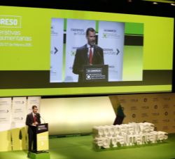 El Rey Don Felipe dirige unas palabras en la clausura del VII Congreso de Cooperativismo Agroalimentario