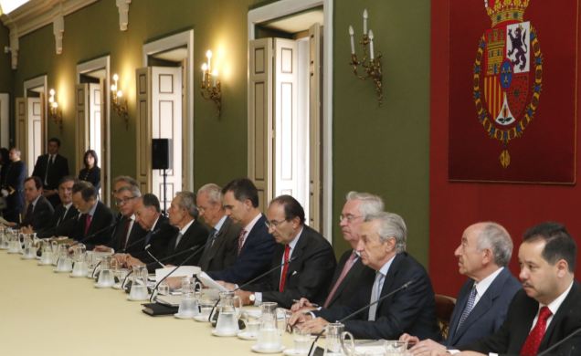 Vista general de la reunión del Consejo Científico del Real Instituto Elcano de Estudios Internacionales y Estratégicos