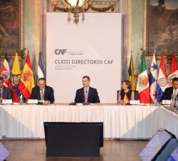 Su Majestad el Rey preside la CLXIII reunión del Directorio de CAF-Banco de Desarrollo de América Latina