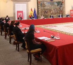 Vista general de la reunión del Patronato de la Fundación Pro Real Academia Española
