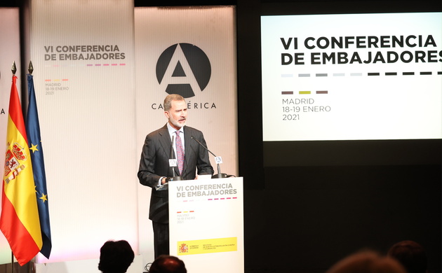 Palabras de Su Majestad el Rey en la Clausura de la VI Conferencia de Embajadores de España