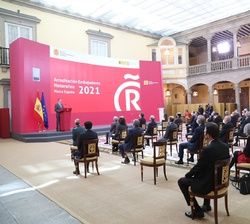 Intervención de Su Majestad el Rey en la Ceremonia de Entrega de Acreditaciones a la IX Promoción de “Embajadores Honorarios de la Marca España&