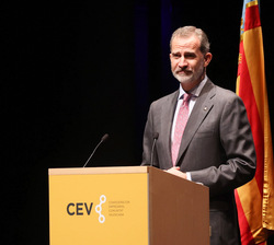 Intervención de Su Majestad el Rey en la clausura de la Asamblea General de la Confederación Empresarial de la Comunitat Valenciana (CEV)