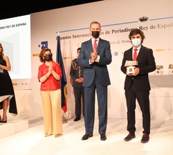 Premio de Prensa a Pedro Simón Esteban