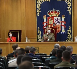 Su Majestad el Rey preside la clausura del XXII Curso de Estado Mayor de la Escuela Superior de las Fuerzas Armadas