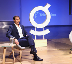 Conversación del presidente de Telefónica y Rafael Nadal