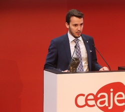 Intervención de Carlos Canet, Premio Nacional Joven Empresario