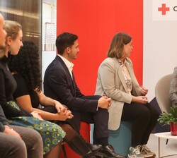 La Princesa de Asturias en la presentación de las actividades de Cruz Roja