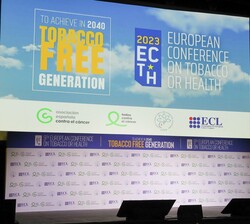 Doña Letizia interviene en la 9ª Conferencia Europea “Tabaco o Salud” (ECToH)