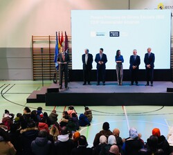 El Rey felicita al centro tras la concesión del “Premio Princesa de Girona Escuela del año 2022” al Colegio de Educación Infantil y Primar