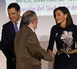 La Reina entrega el Premio FEDER 25 aniversario en reconocimiento al movimiento asociativo como motor en el impulso a la investigación a Martín Jiméne