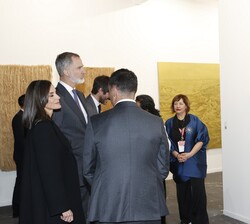 Los Reyes inauguran la 43ª edición de la Feria Internacional de Arte Contemporáneo-ARCOmadrid