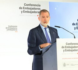 Palabras de Su Majestad el Rey en la Clausura la IX Conferencia de Embajadores y Embajadoras de España