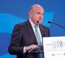 Intervención del vicepresidente del Banco Central Europeo, Luis de Guindos