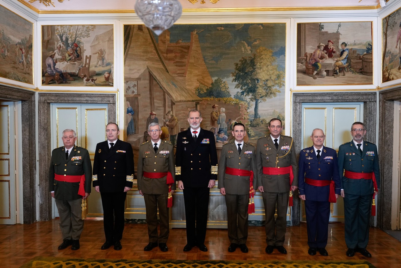 Division Rey InicioActividades y Agenda - Audiencia militar a un grupo de generales ...