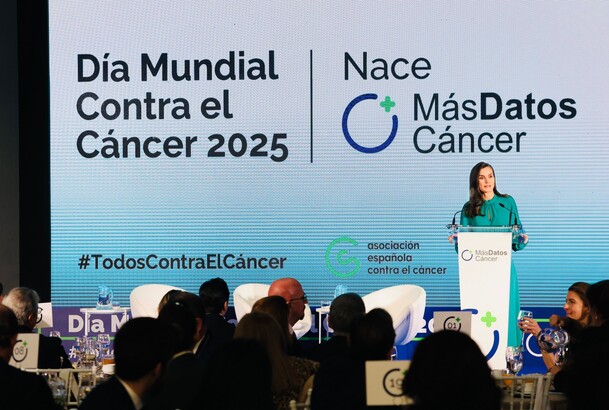 Intervención de Doña Letizia en el acto institucional del “Día Mundial contra el Cáncer”