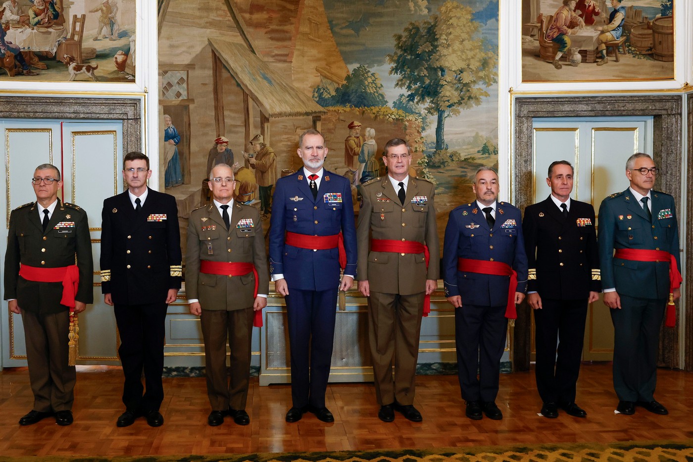 Division Rey InicioActividades y Agenda - Audiencia militar a un grupo de generales ...