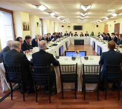 Reunión del Patronato de la Escuela Superior de Música Reina Sofía, presidida por Su Majestad la Reina Doña Sofía