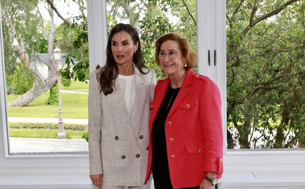 Su Majestad la Reina recibe en audiencia a la fiscal de Sala de la Fiscalía de Sala coordinadora de menores de la Fiscalía General del Estado, María T