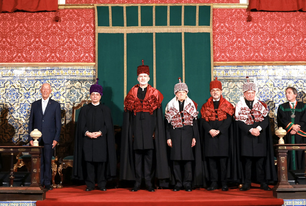 Ceremonia de recepción del Doctorado Honoris Causa por la Universidad de Coimbra