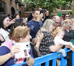 Doña Letizia recibe el cariño de los murcianos