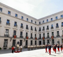 Desfile de la Fuerza en el Cuartel General del Ejército de Tierra