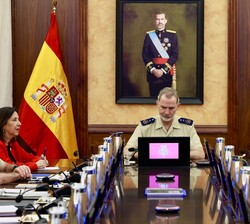 El Rey preside la reunión del Consejo Superior del Ejército de Tierra