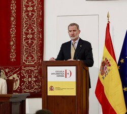 Intervención de Su Majestad el Rey en la entrega de los Despachos de Secretario de Embajada a la LXXVI promoción de la Carrera Diplomática