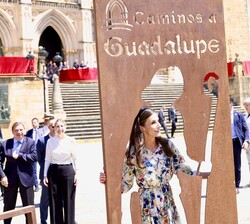 Doña Letizia en Guadalupe