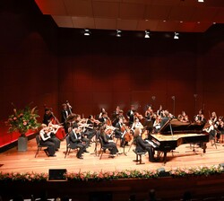 Un momento del concierto de clausura