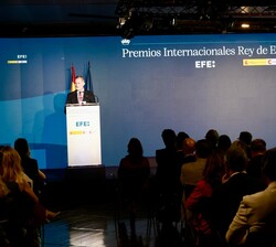 Intervención de Su Majestad el Rey en la entrega de los Premios Internacionales Rey de España de Periodismo 2025