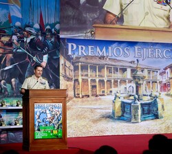 Intervenión del del JEME (Jefe de Estado Mayor del Ejército), Amador Fernando Enseñat y Berea