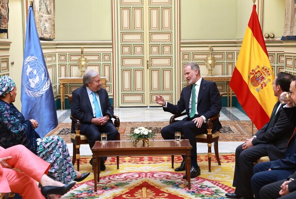 Encuentro del Rey con António Guterres, Secretario General de Naciones Unidas