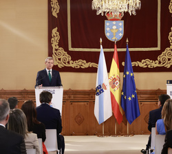 Intervención del presidente de la Xunta de Galicia, Alfonso Rueda
