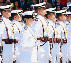 La Princesa de Asturias en la formación