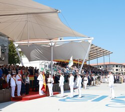 Acto de juramento o promesa ante la Bandera de los nuevos oficiales