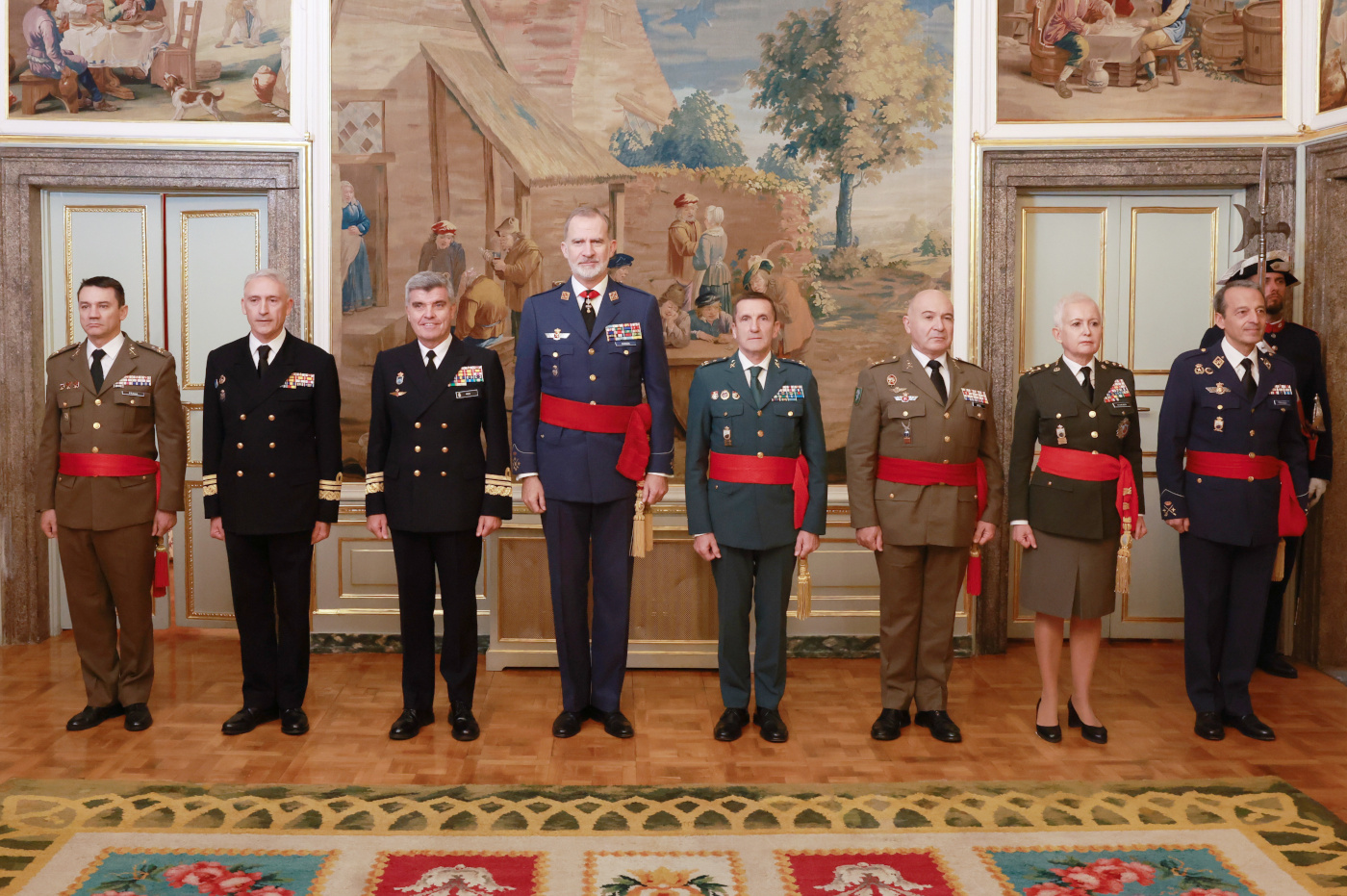 Division Rey InicioActividades y Agenda - Audiencia militar a un grupo de generales ...