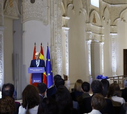 Intervención del codirector del máster en Reporterismo Internacional, José Antonio Guardiola